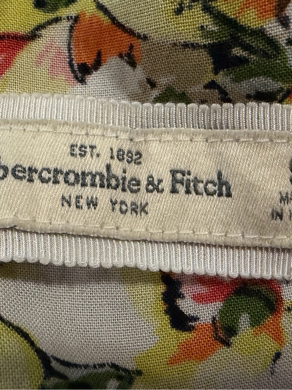 Abercrombie & Fitch Floral Print Dress - Picture 2 of 4